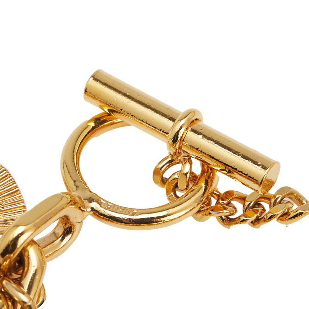 CHANEL Icon Charm Bracelet, Gold Plated, Women's - Picture 5 of 7